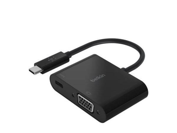 Belkin USB-C to VGA + Charge Adapter - AVC001btBK