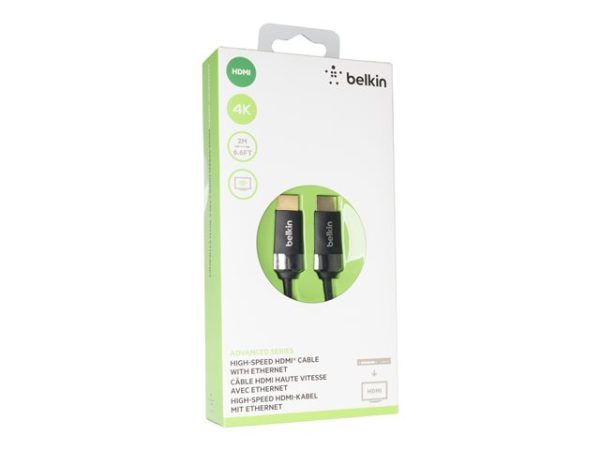 Belkin High Speed HDMI Cable - Cable HDMI con Ethernet - HDMI macho a HDMI macho
