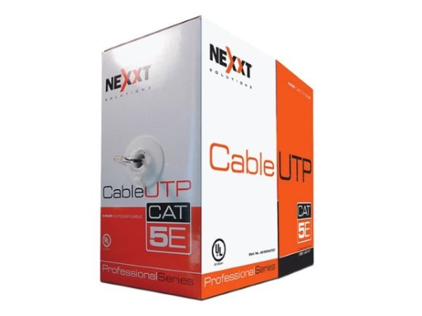 Nexxt Professional Cat5e UTP Cable 4P 25AWG CM 305m GR