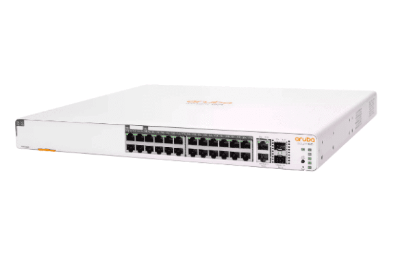 HPE Aruba Instant On 1960 24G 20p Class4 4p Class6 PoE 2XGT 2SFP+ 370W Switch
