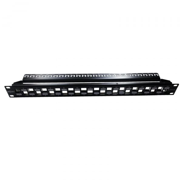 Nexxt - Modular Patch Panel - Cat6A - 24P for SFTP Keys Jack - Rack