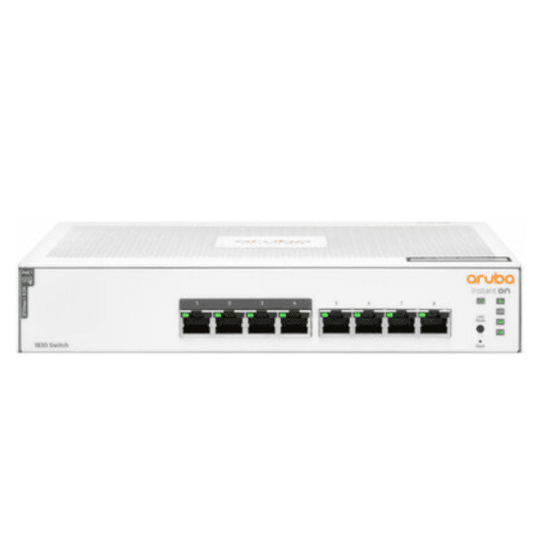 HPE Aruba Instant On 1830 8G 4p Class4 PoE 65W Switch